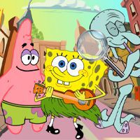 Spongebob Hidden Alphabets - Play Now For Free